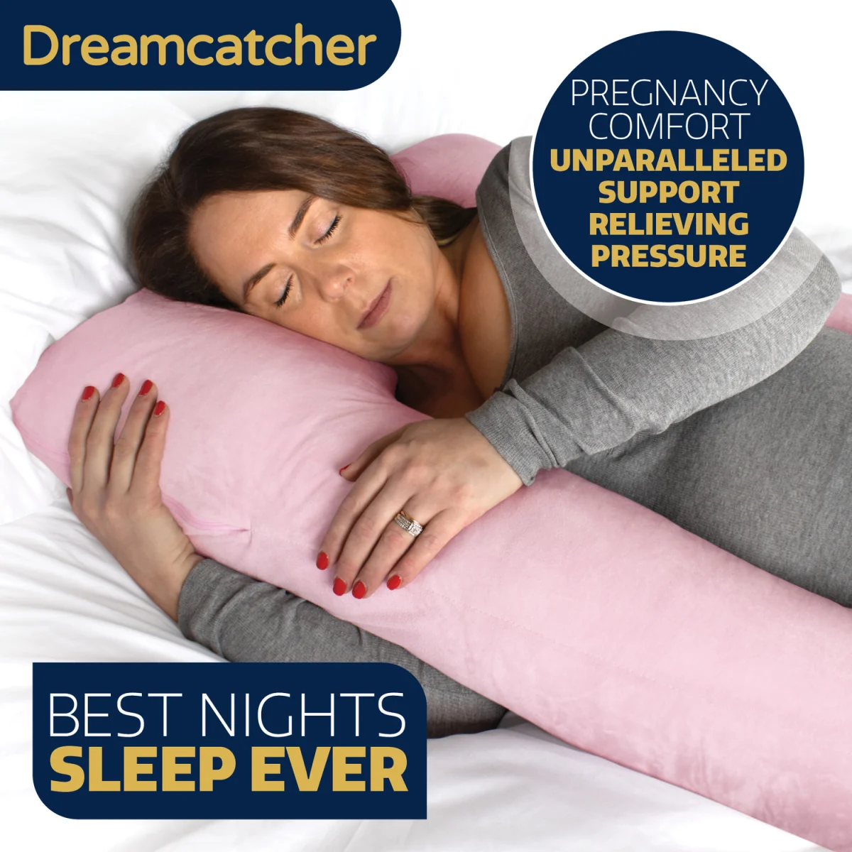 Pregnancy Pillow - Pink – image 2