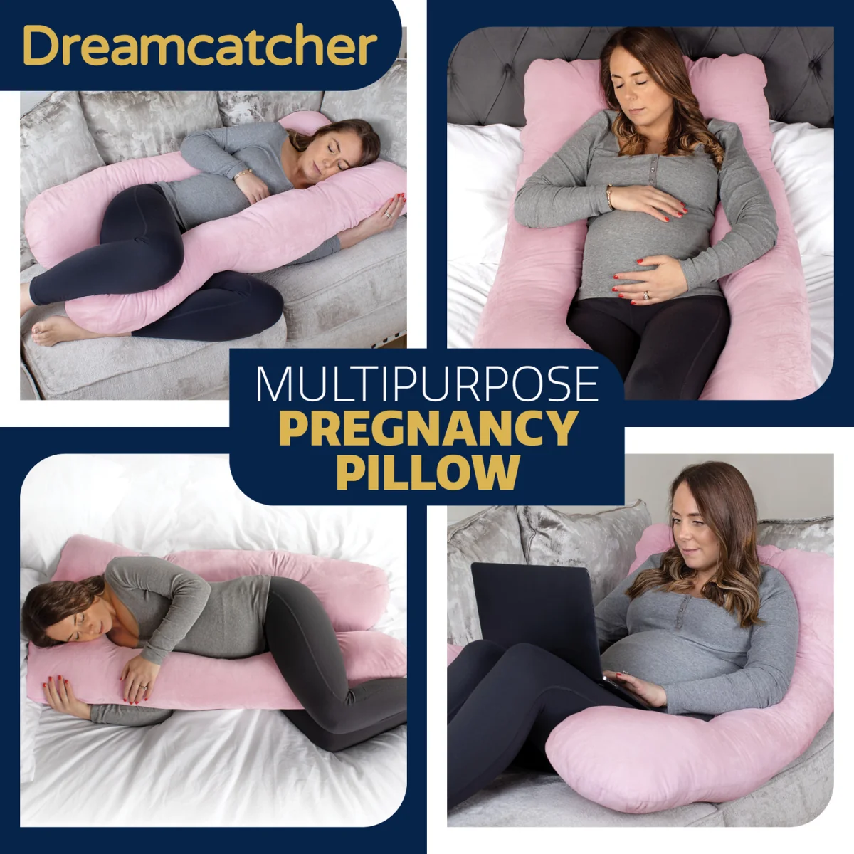 Pregnancy Pillow - Pink – image 6