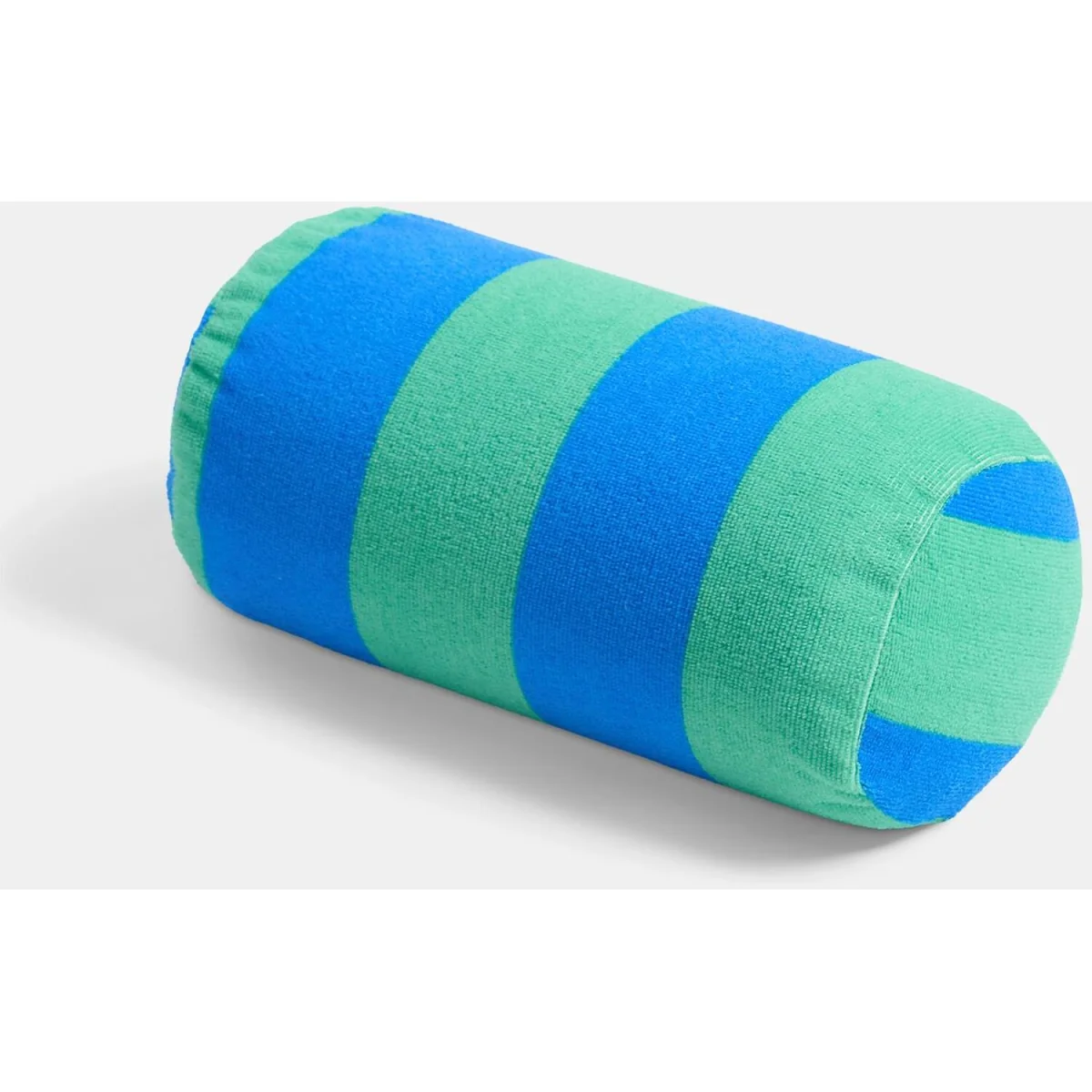 OHS Stripe Inflatable Beach Bolster Pillow - Blue/Green – image 4