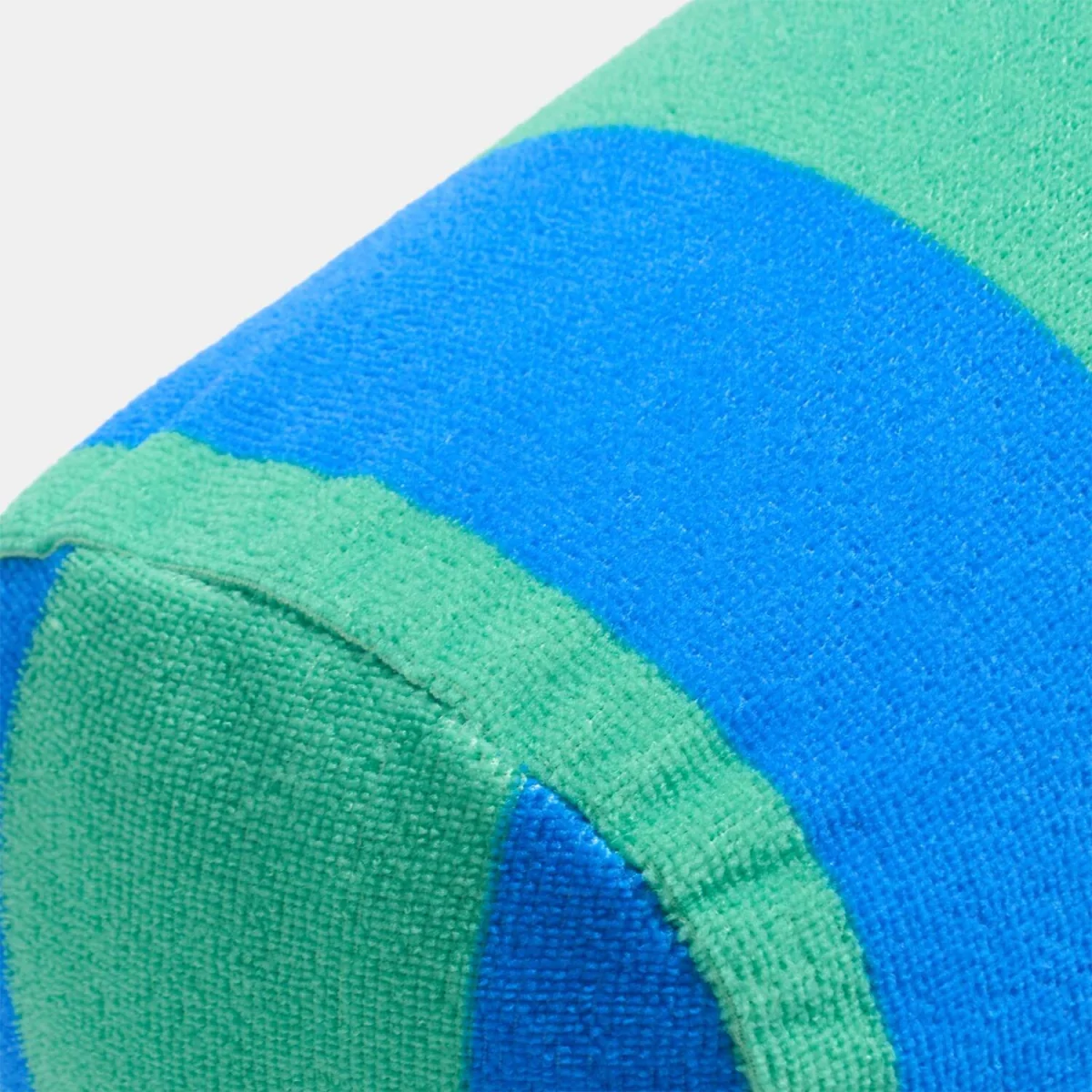 OHS Stripe Inflatable Beach Bolster Pillow - Blue/Green – image 5