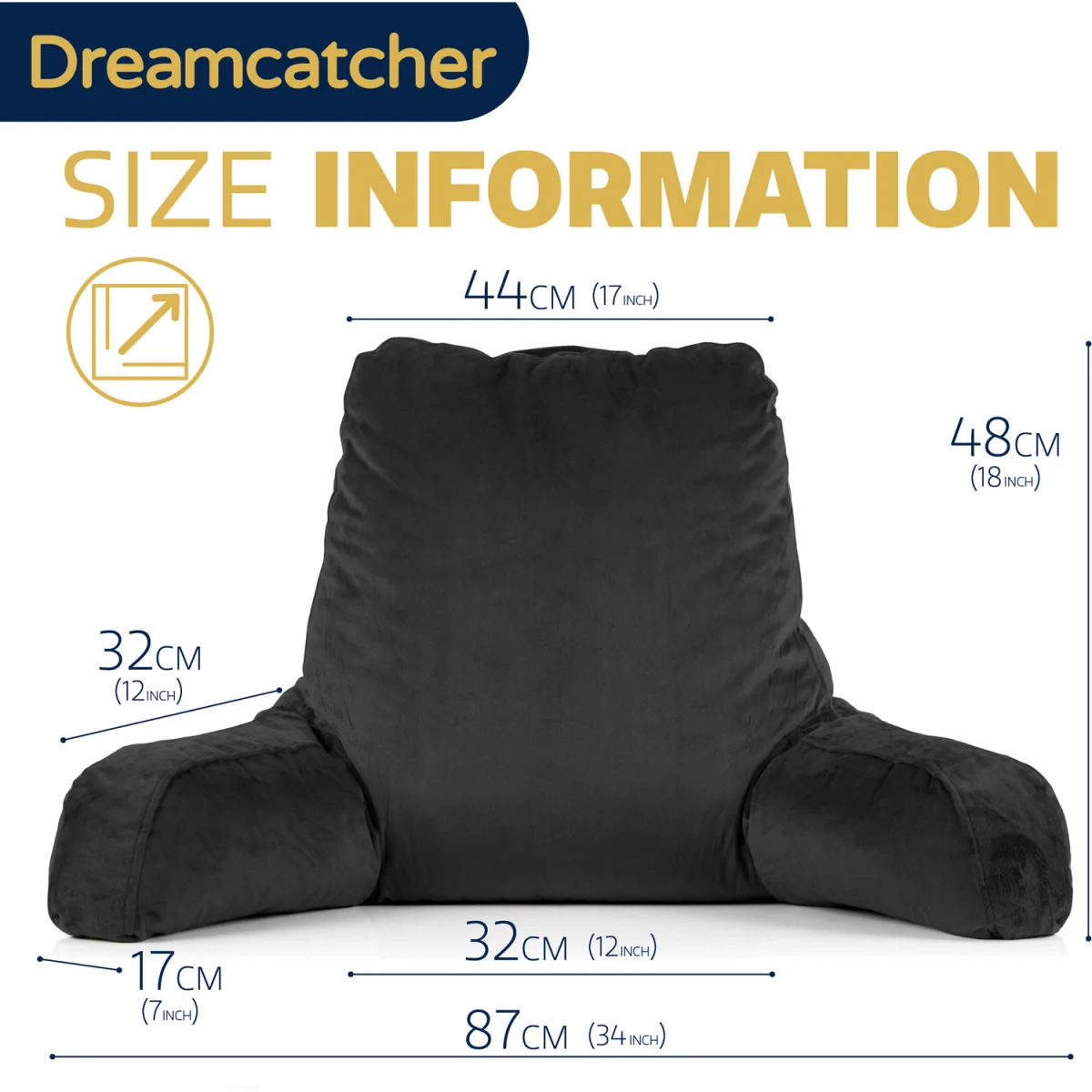 Reading Pillow - Black – image 7