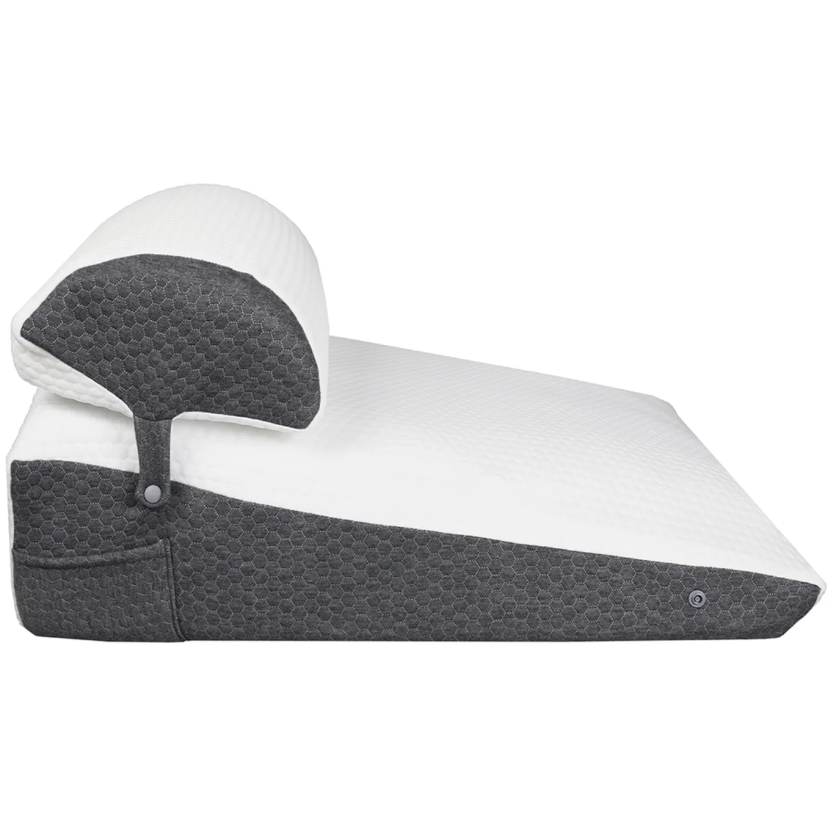 Lavio Wedge Pillow Memory Foam Trim - White – image 6