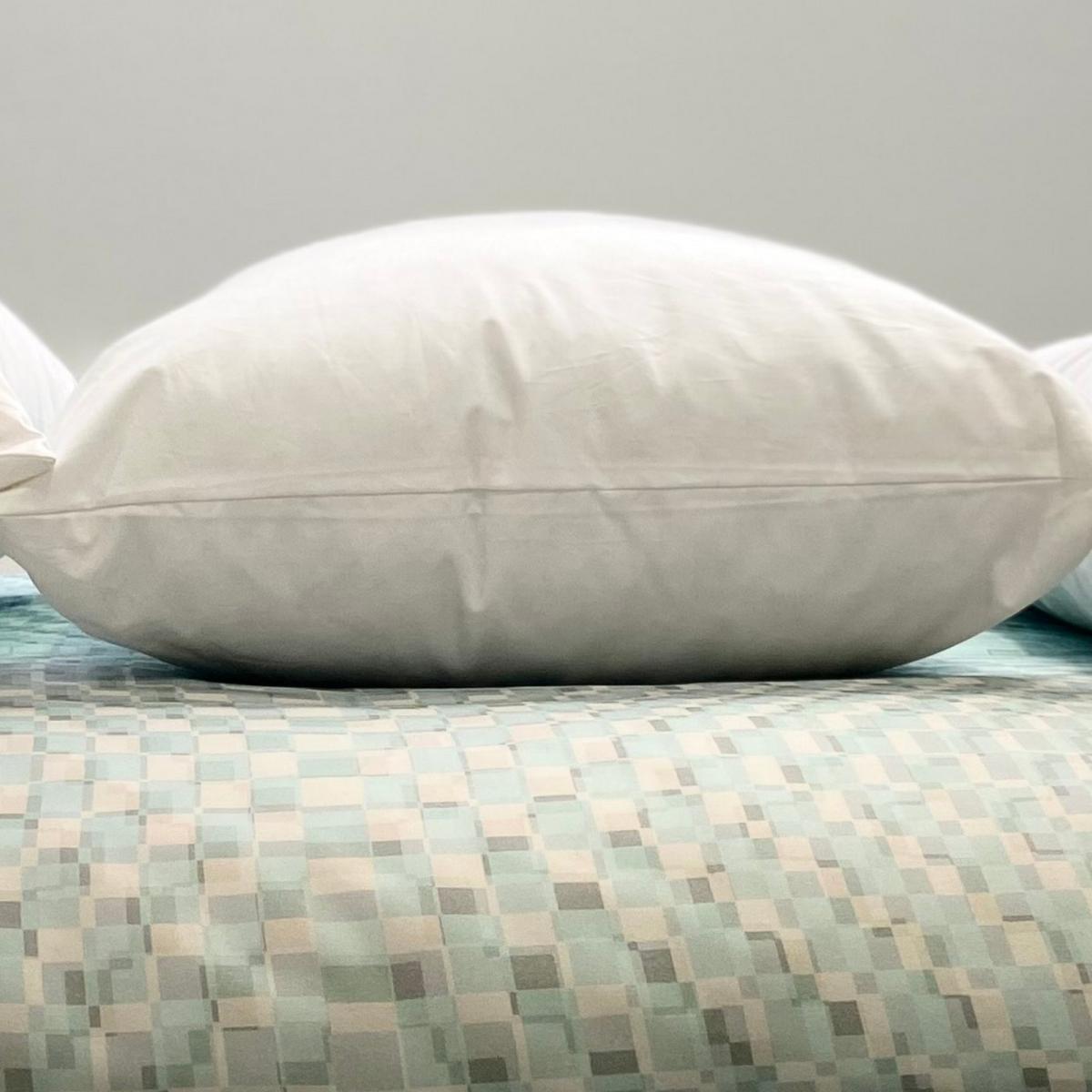 Luxury 3 Chamber Goose Down Pillow By Hefel in White – image 1