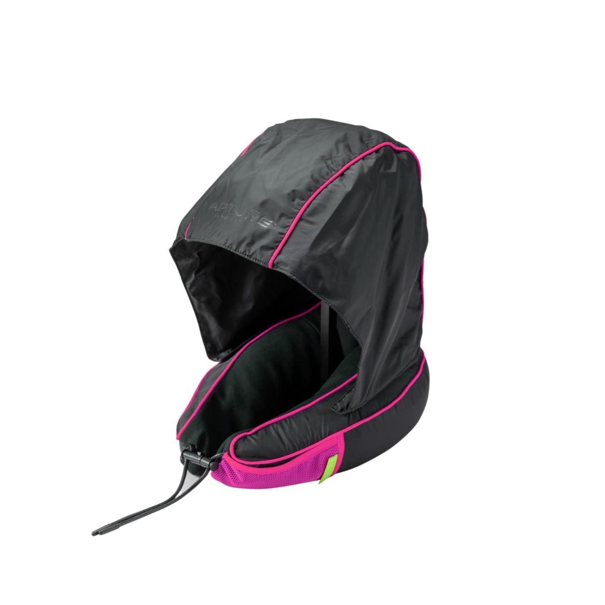 Black / Pink / Purple Room Travel Pillow Set - Shock Pink | One Size | Kapture – image 2
