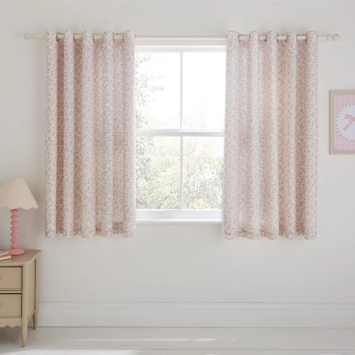 Ditsy Blooms Blackout Eyelet Curtains – image 2