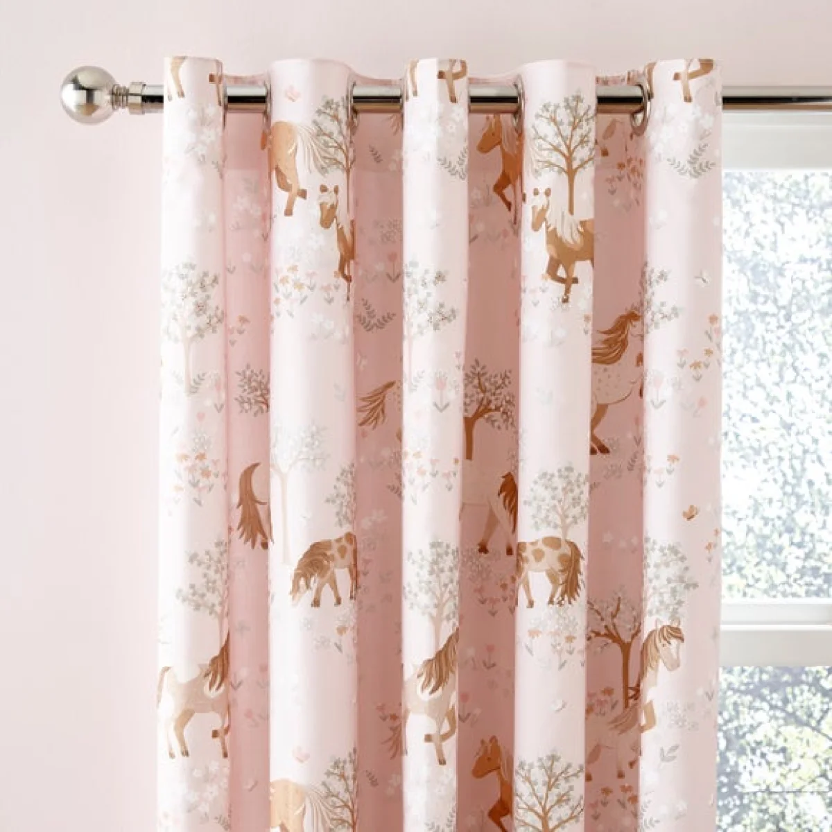 Pony Meadows Blackout Eyelet Curtains – image 2
