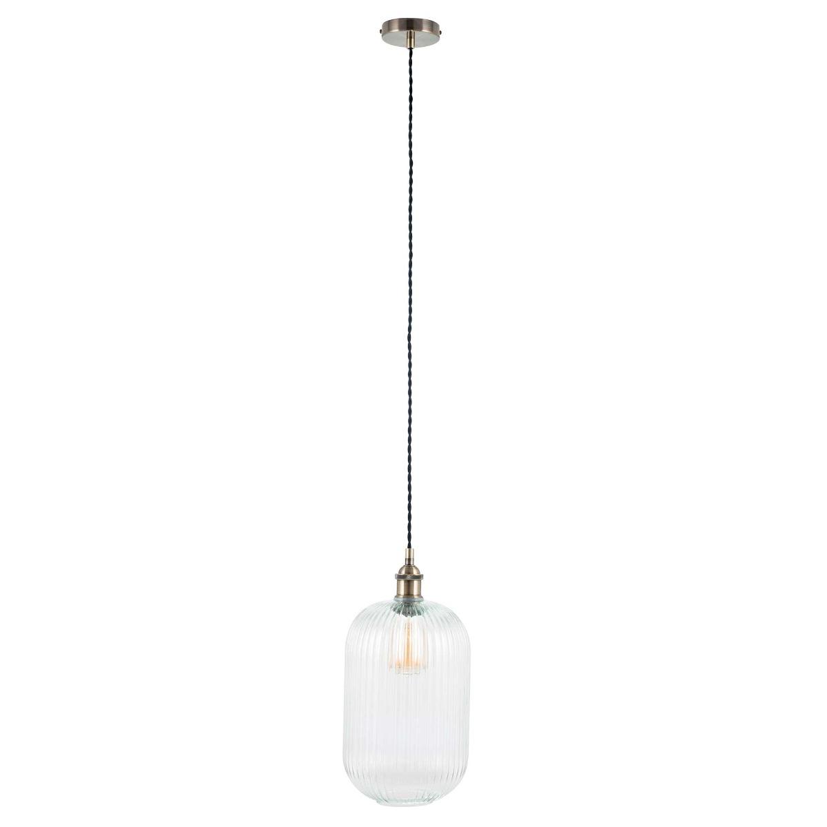 Tall Glass Pendant Light | Barker & Stonehouse – image 2