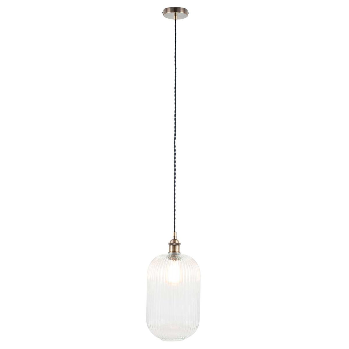 Tall Glass Pendant Light | Barker & Stonehouse – image 3
