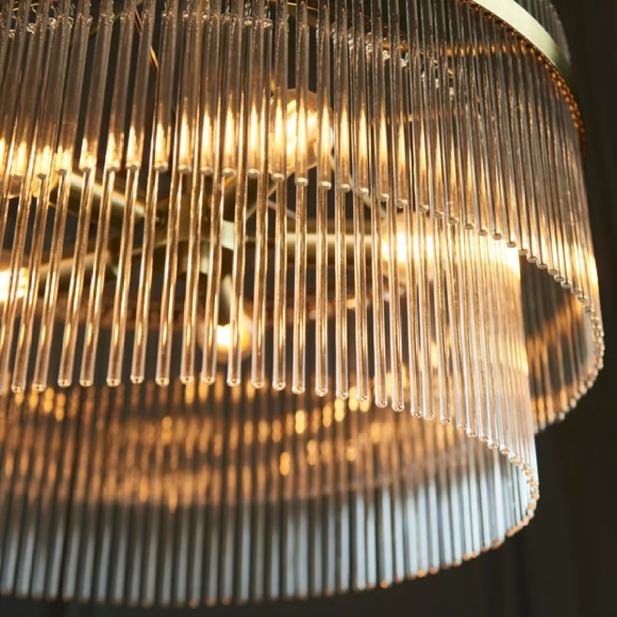 Return - Vogue Langdon 5 Light Chandelier, Brass – image 3