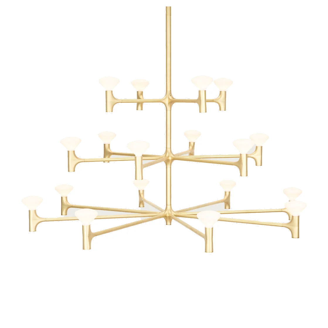 Heal's Root 3 Tier Chandelier – image 1