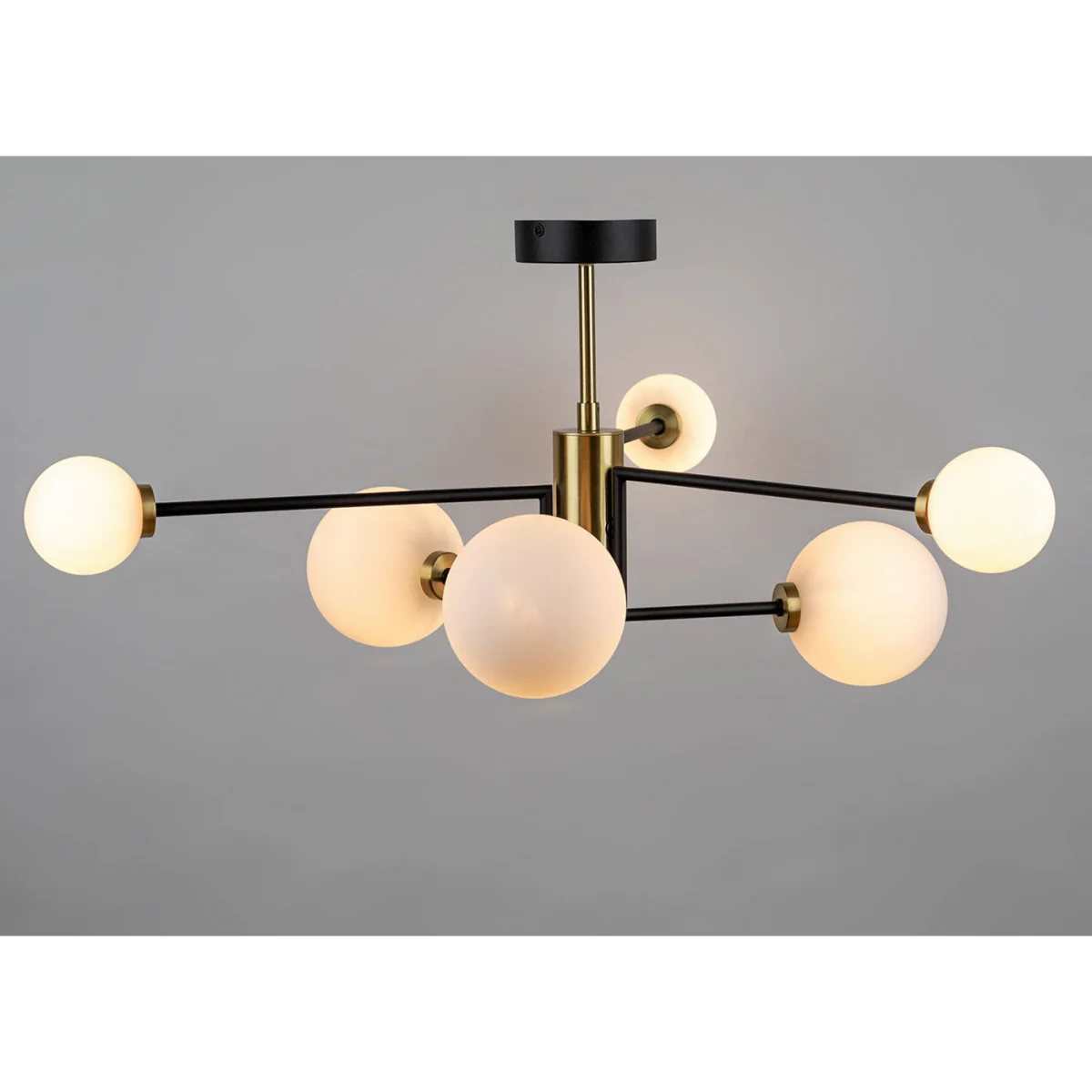 Heal's Balance Multi Arm Chandelier Flush Black – image 3