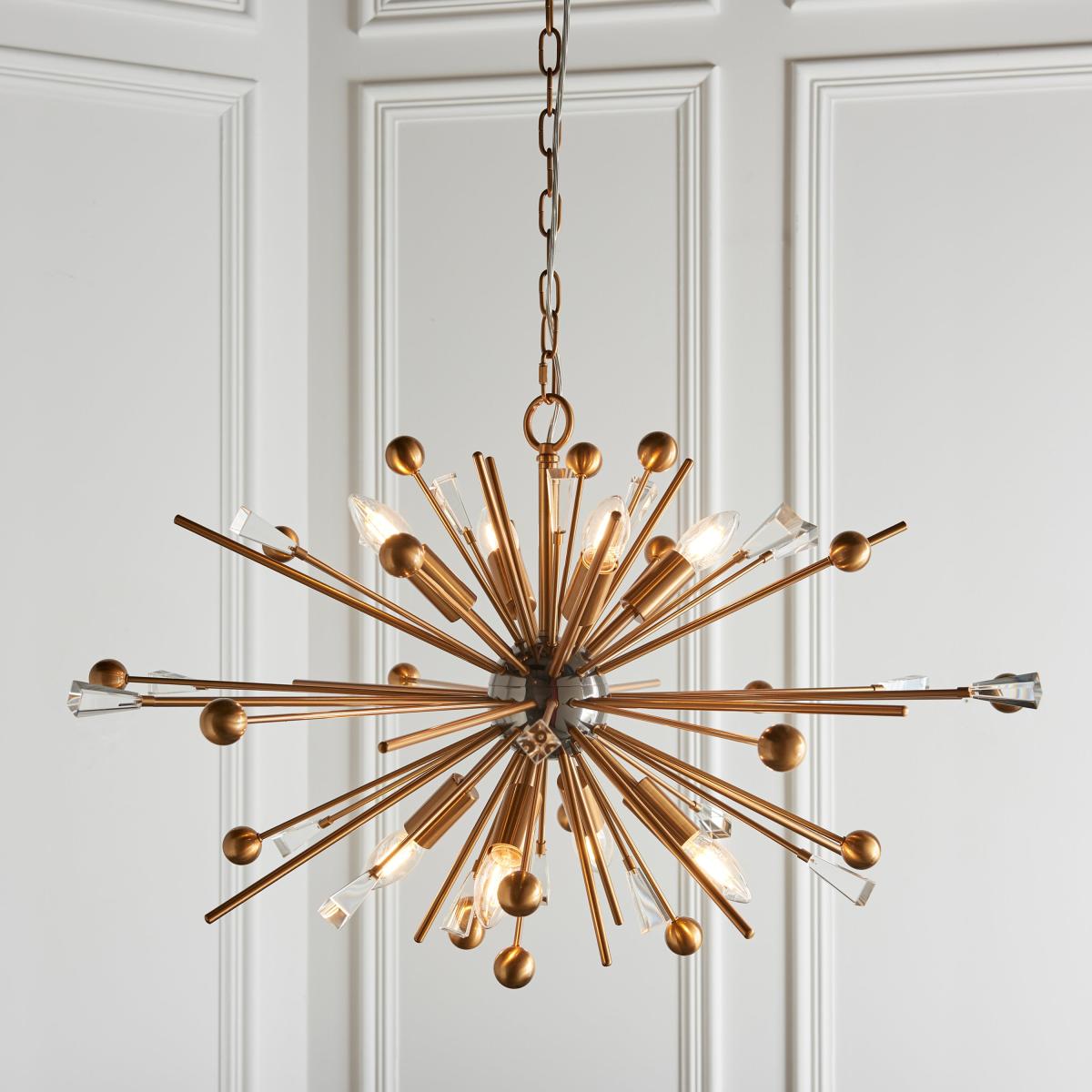 Orcia 8 Pendant Aged - Brass – image 1