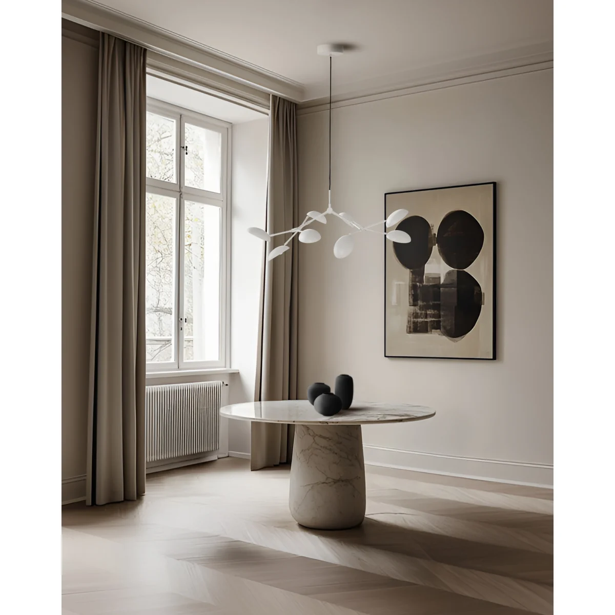 101 Copenhagen Drop Chandelier chandelier mini White – image 3