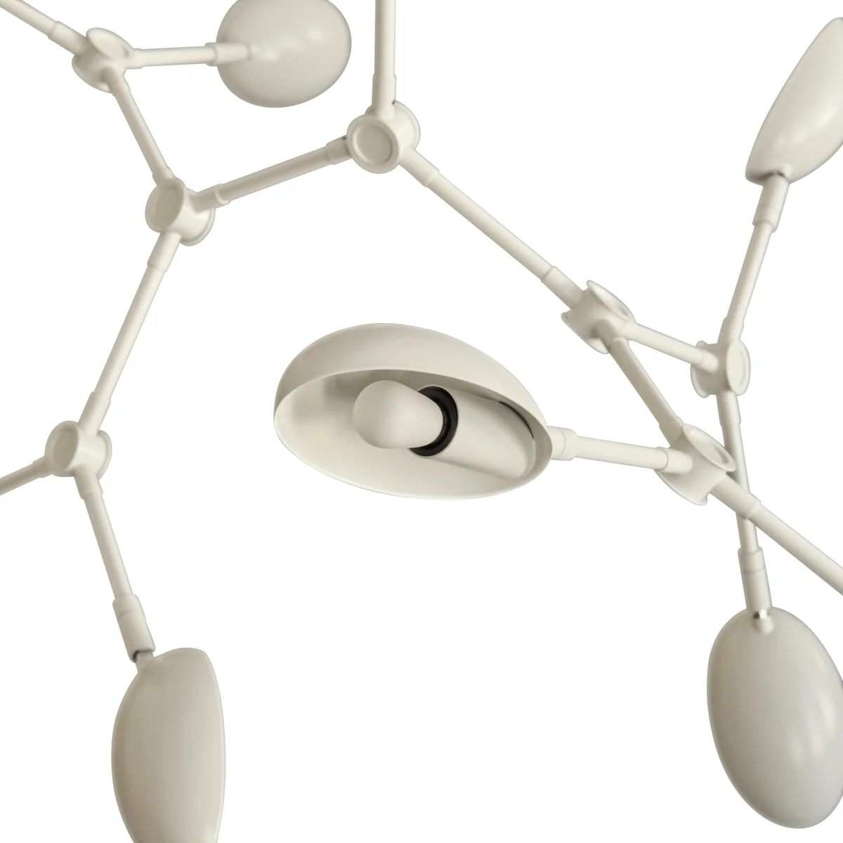 101 Copenhagen Drop Chandelier chandelier mini White – image 4