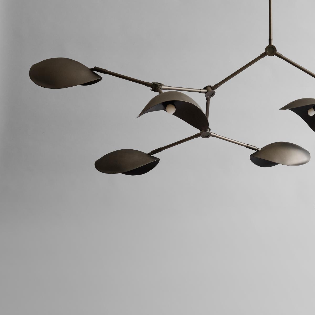101 Copenhagen Stingray Chandelier chandelier Bronze – image 3