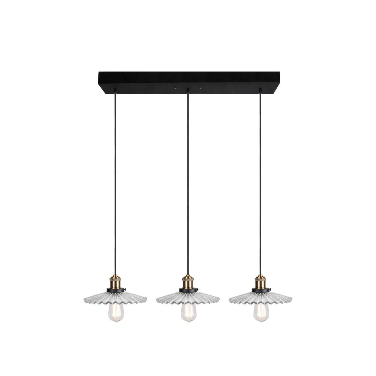 Globen Lighting Cobbler 3 pendant 91 cm Clear – image 3