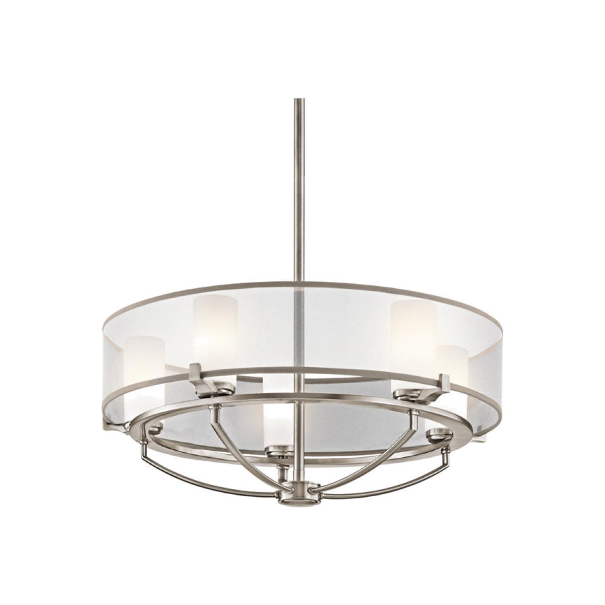 Elstead Saldana 5 Light Chandelier Classic Pewter – image 1