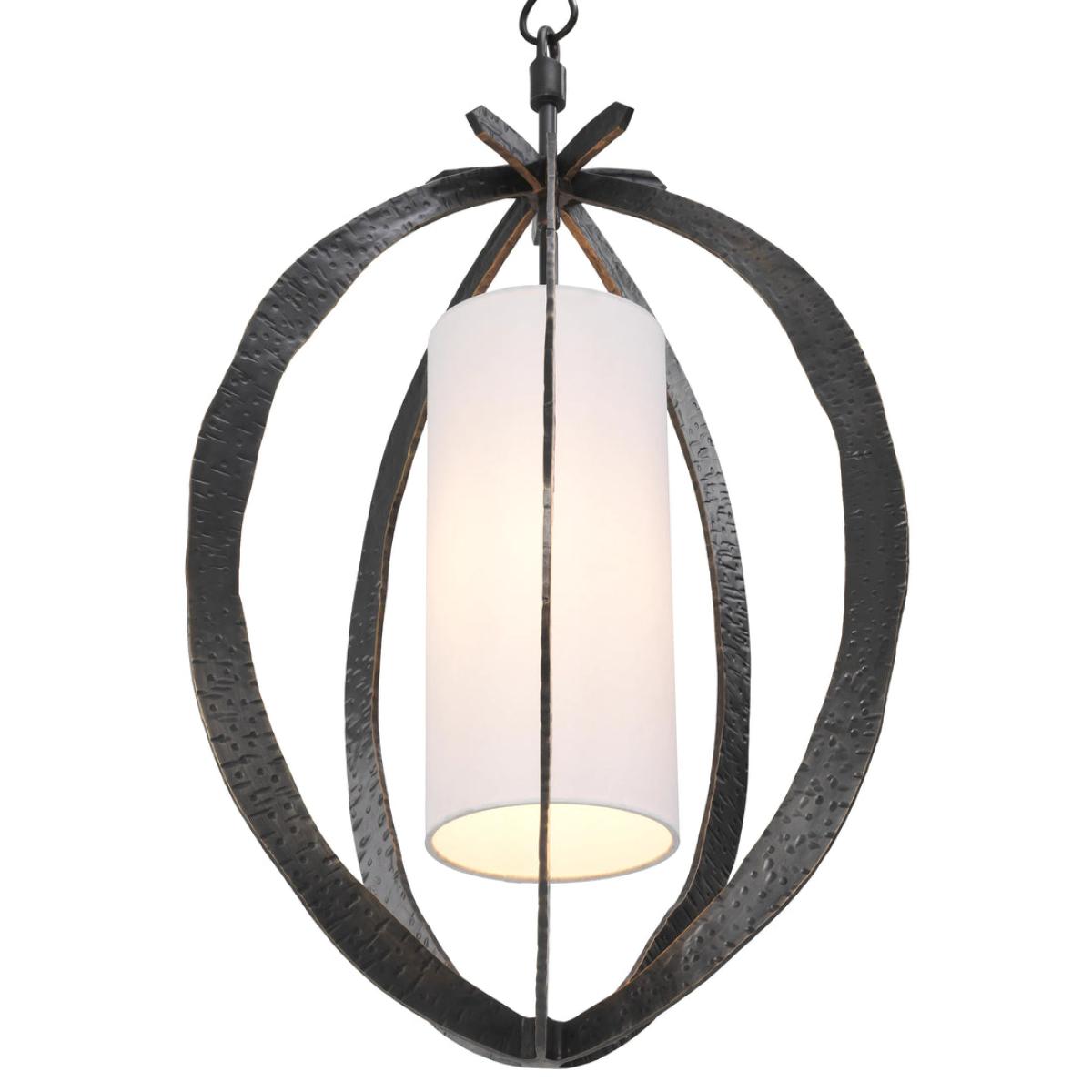 Eichholtz Luciano Chandelier in Hammered Bronze Highlight – image 3