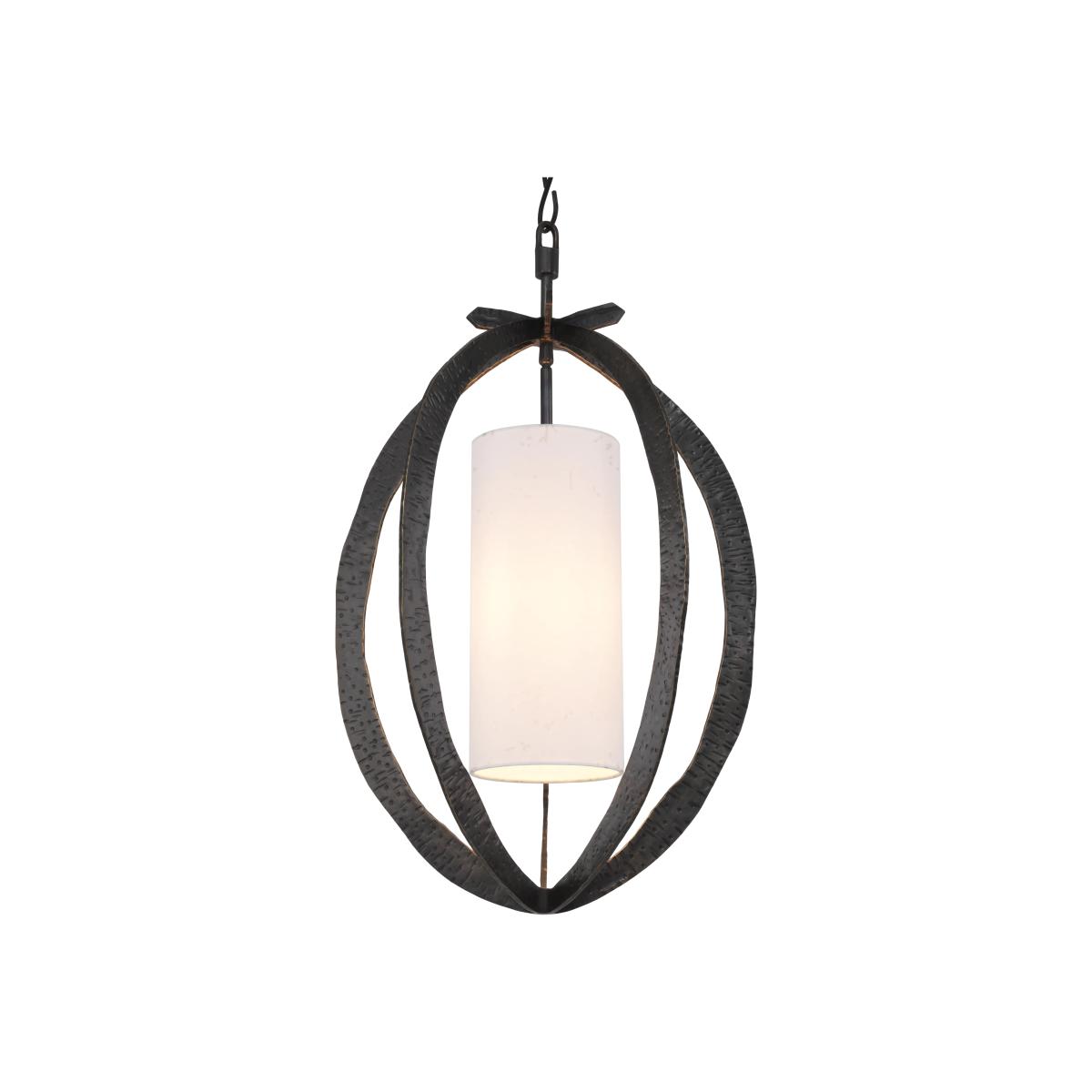 Eichholtz Luciano Chandelier in Hammered Bronze Highlight – image 1