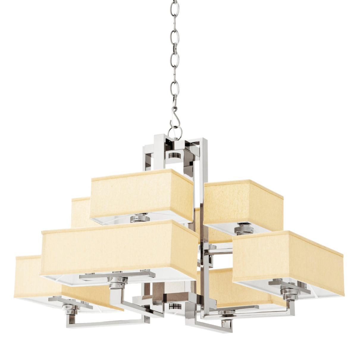 Eichholtz Furstenberg Chandelier Nickel Finish – image 2