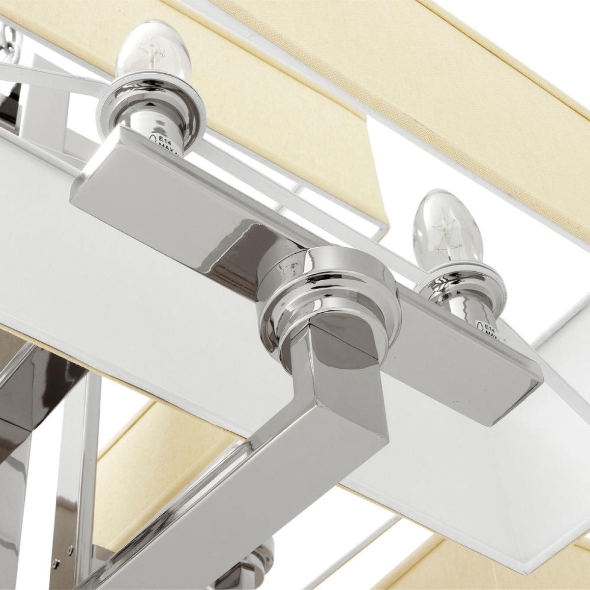 Eichholtz Furstenberg Chandelier Nickel Finish – image 3