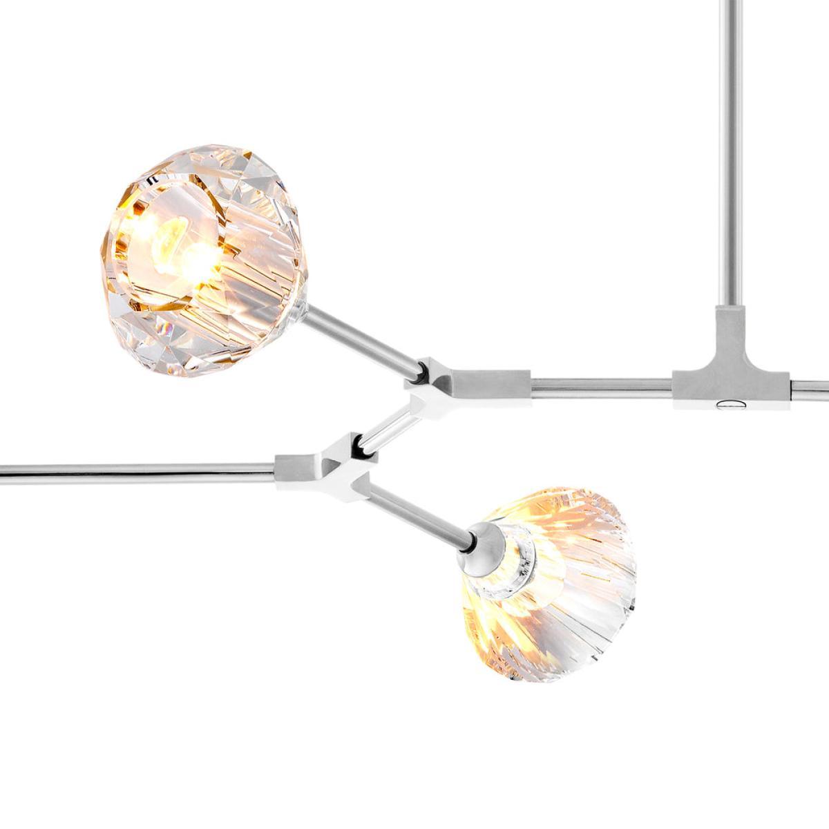Eichholtz Salasco Chandelier Nickel Finish – image 2