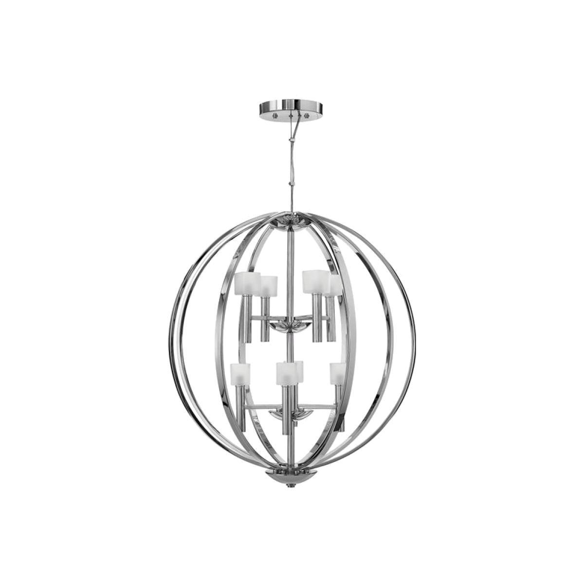 Quintessentiale Mondo Polished Chrome 8 Light Pendant – image 1