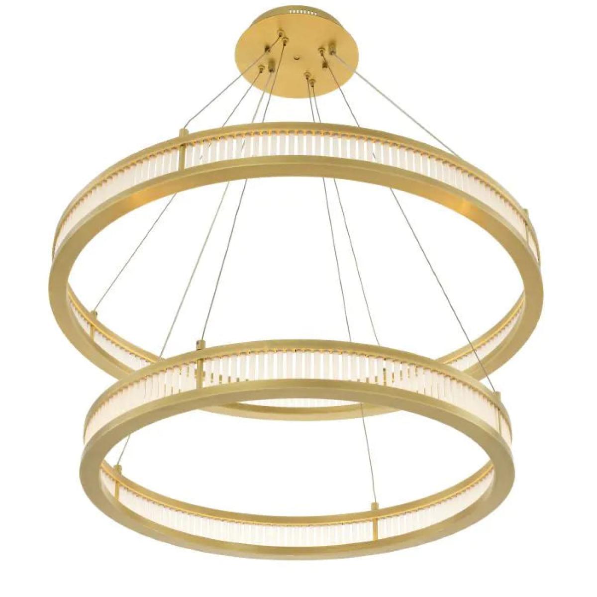 Eichholtz Damien Double Chandelier in Antique Brass Finish – image 3