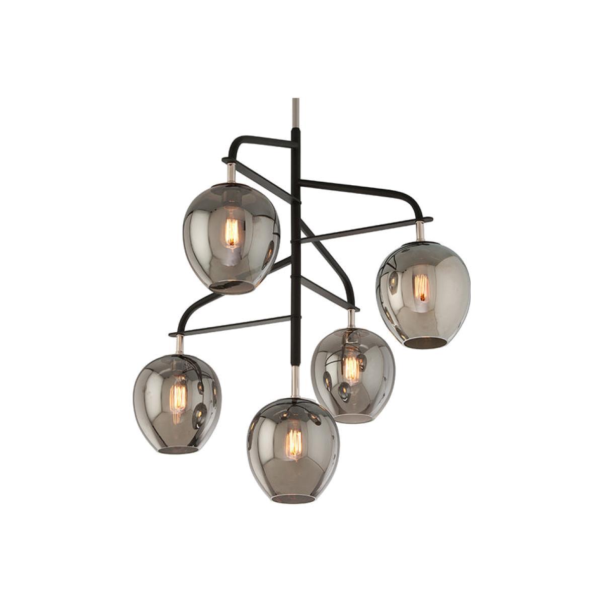 Hudson Valley Lighting Odyssey Hand-Worked Iron 5lt Pendant Large