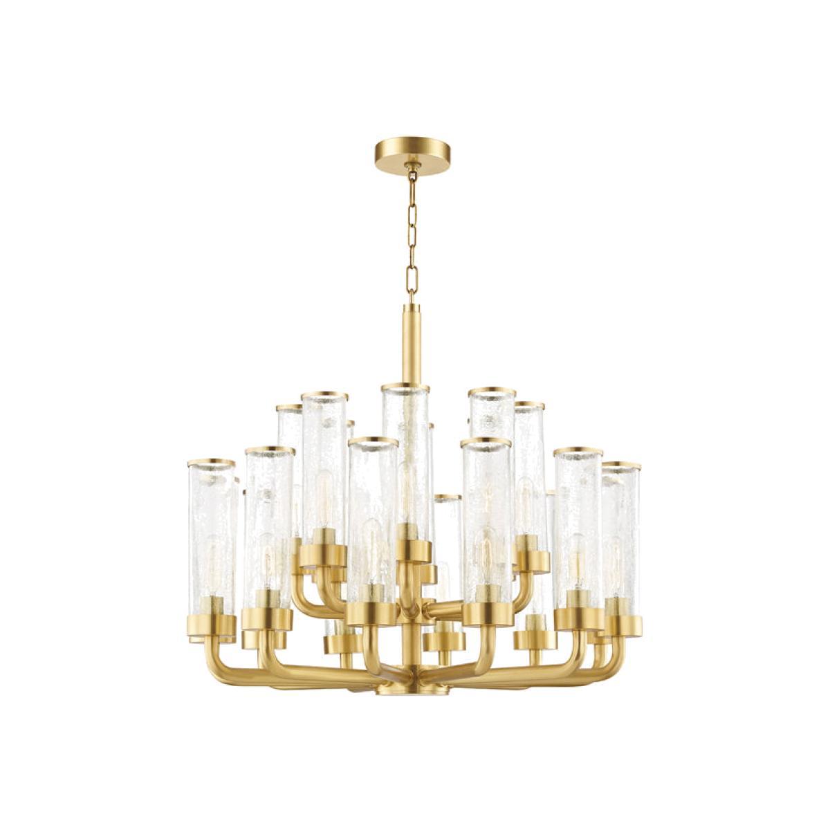 Hudson Valley Lighting Soriano Steel 20 Light Chandelier