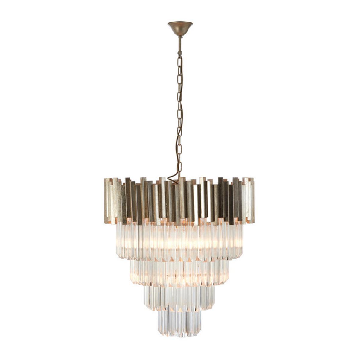 Olivia's Penny Silver Chandelier Large – image 2
