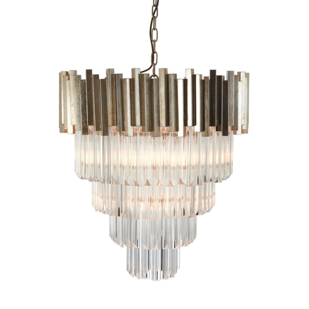 Olivia's Penny Silver Chandelier Large – image 4