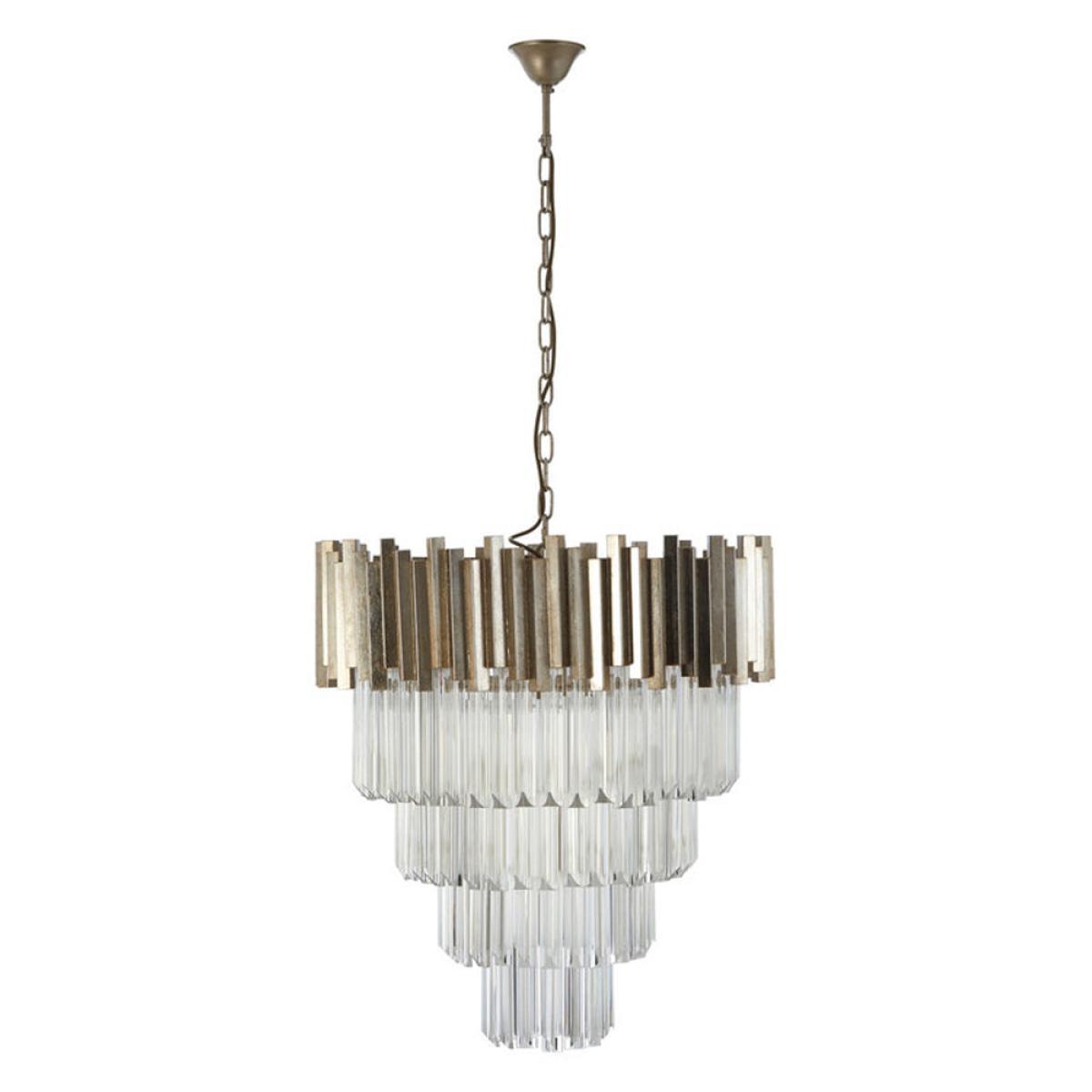 Olivia's Penny Silver Chandelier Large – image 6