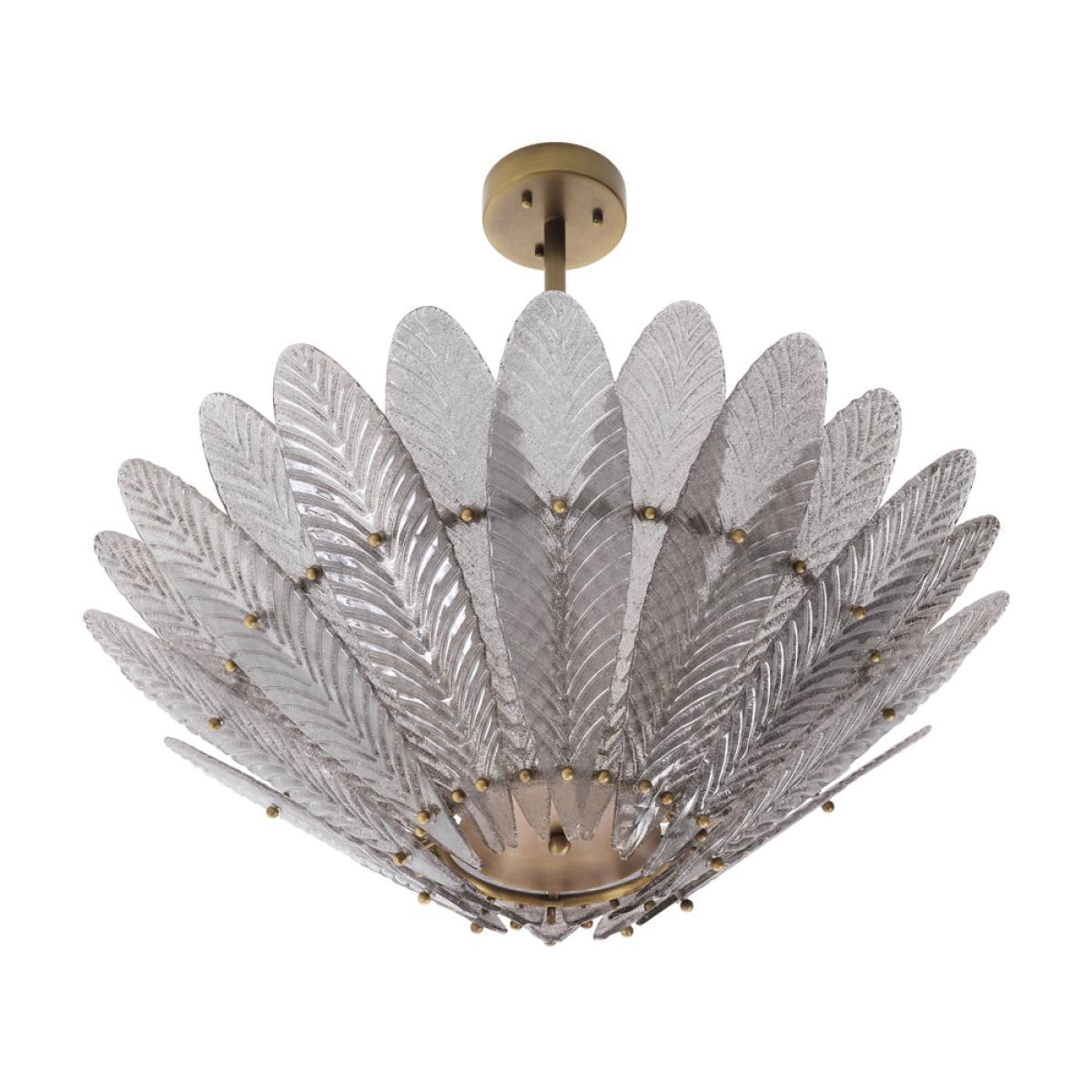 Eichholtz Scala Round Chandelier in Antique Brass – image 2