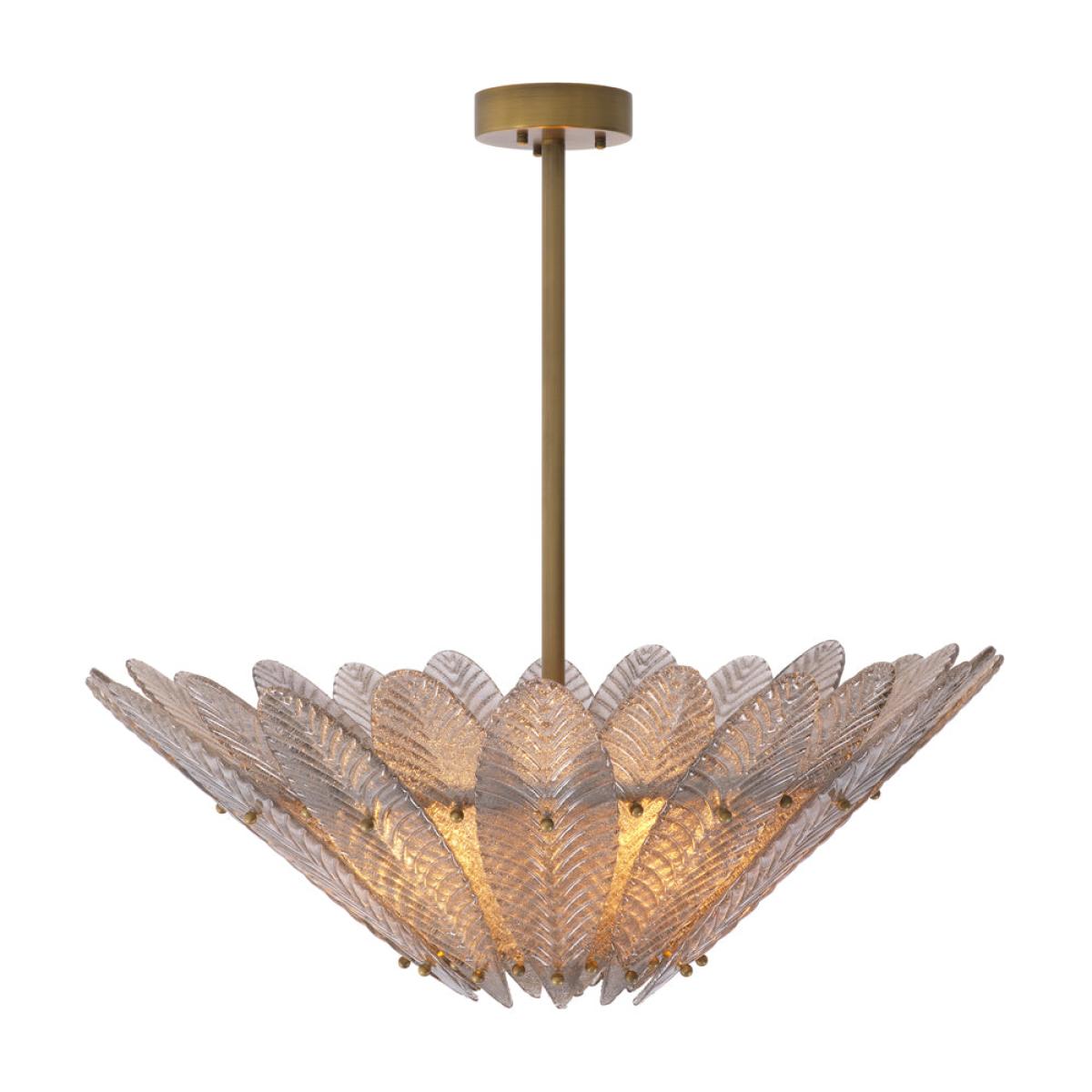 Eichholtz Scala Round Chandelier in Antique Brass – image 3
