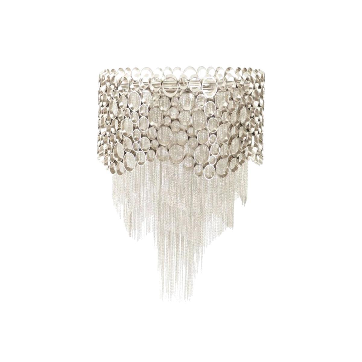 Libra Venus Chandelier Nickel – image 1
