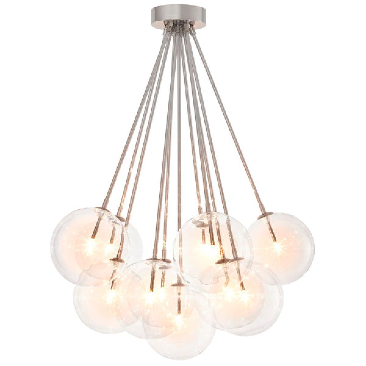 Eichholtz Molecule Chandelier Nickel Finish – image 2