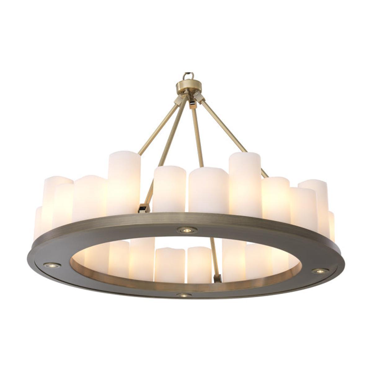 Eichholtz Commodore Round Chandelier Brass – image 3