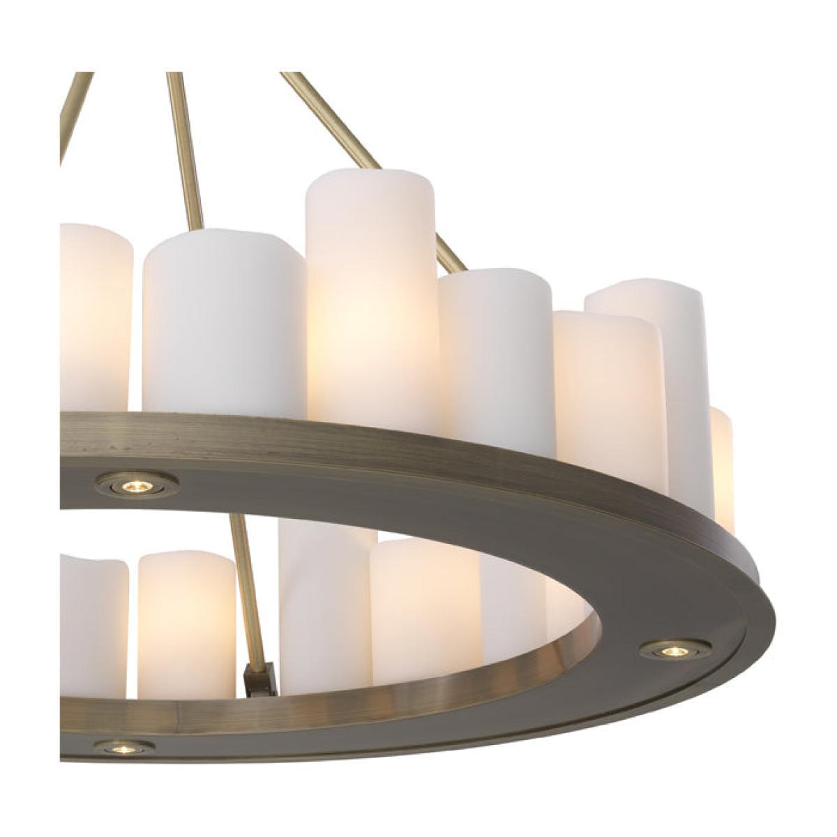 Eichholtz Commodore Round Chandelier Brass – image 6