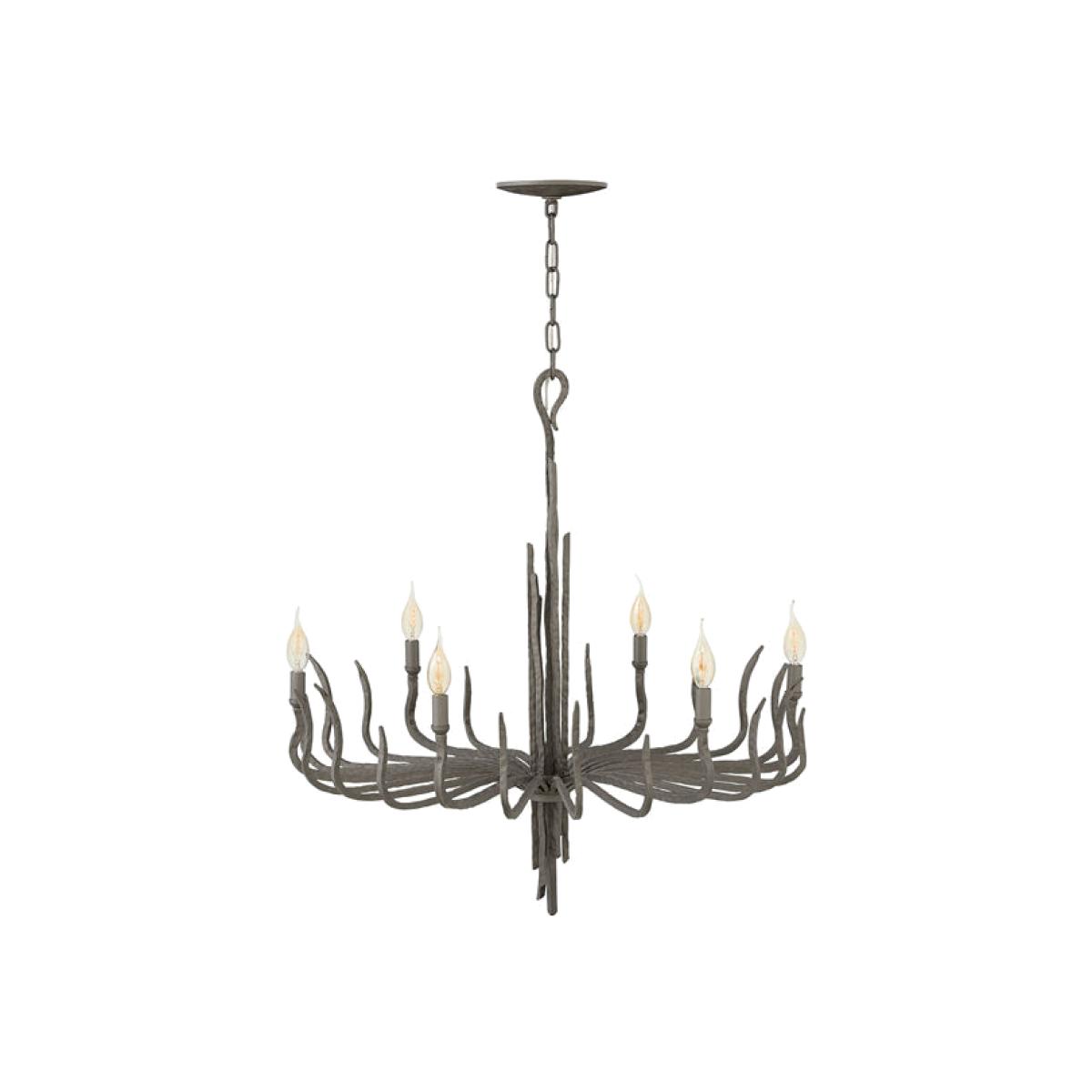 Elstead Spyre 6 Light Chandelier Metallic Matte Bronze – image 1