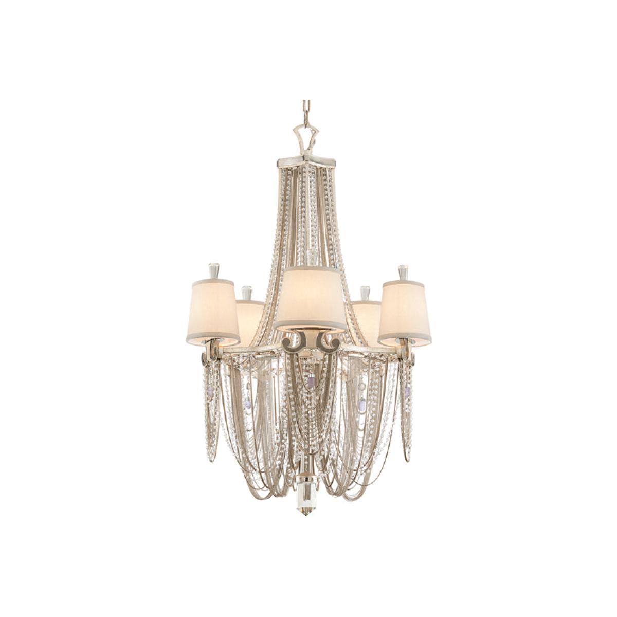 Hudson Valley Lighting Flirt Hand-Worked Iron 5lt Chandelier