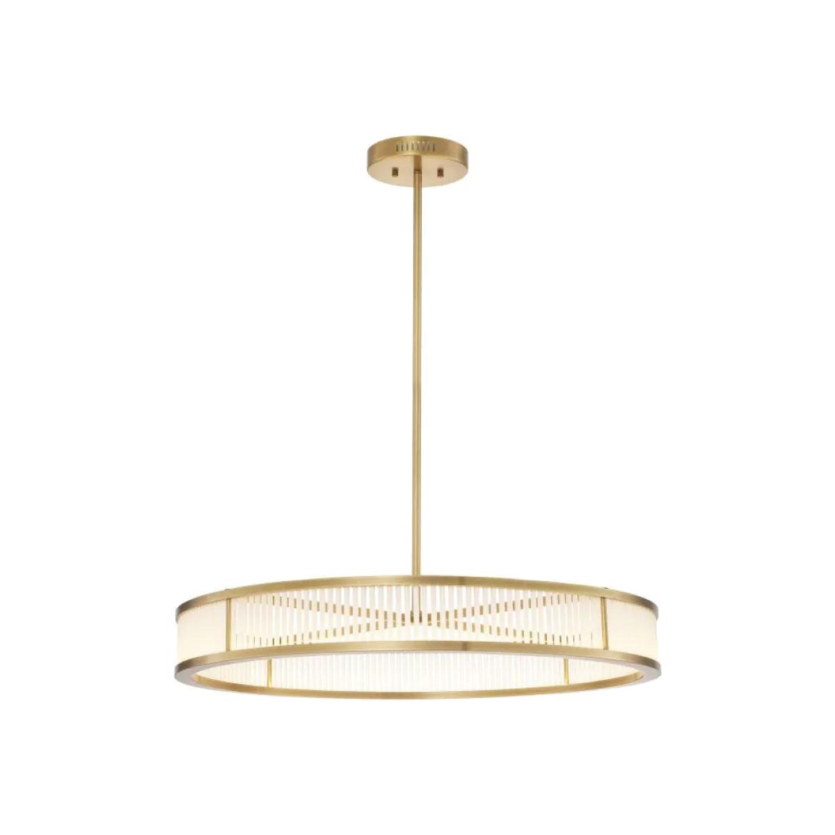 Eichholtz Thibaud Chandelier Large Antique Brass