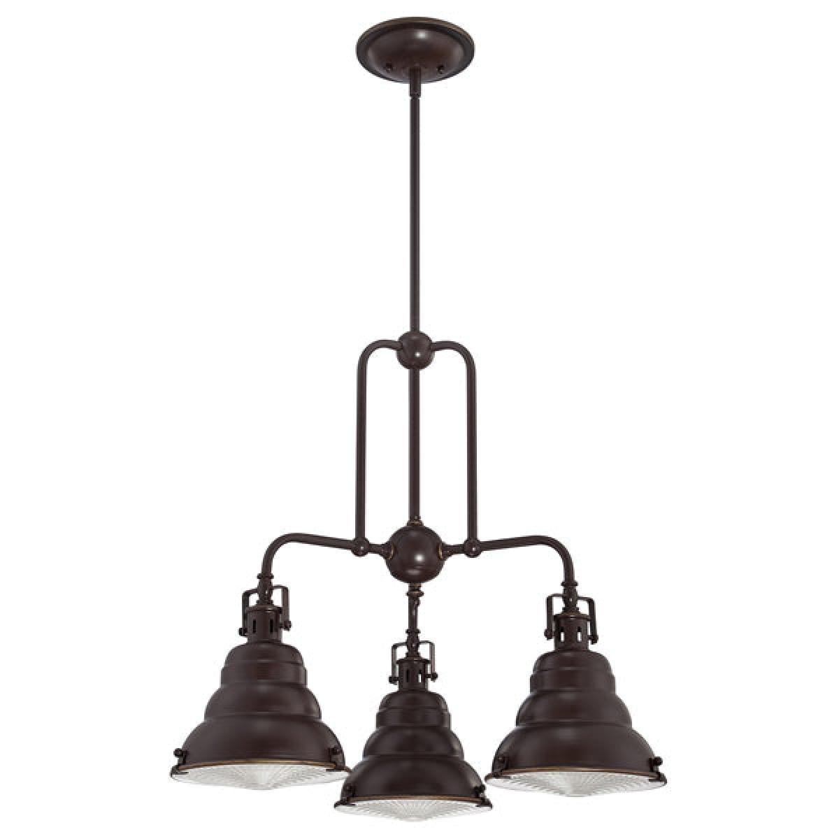 Elstead Eastvale 3 Light Chandelier Palladian Bronze – image 2