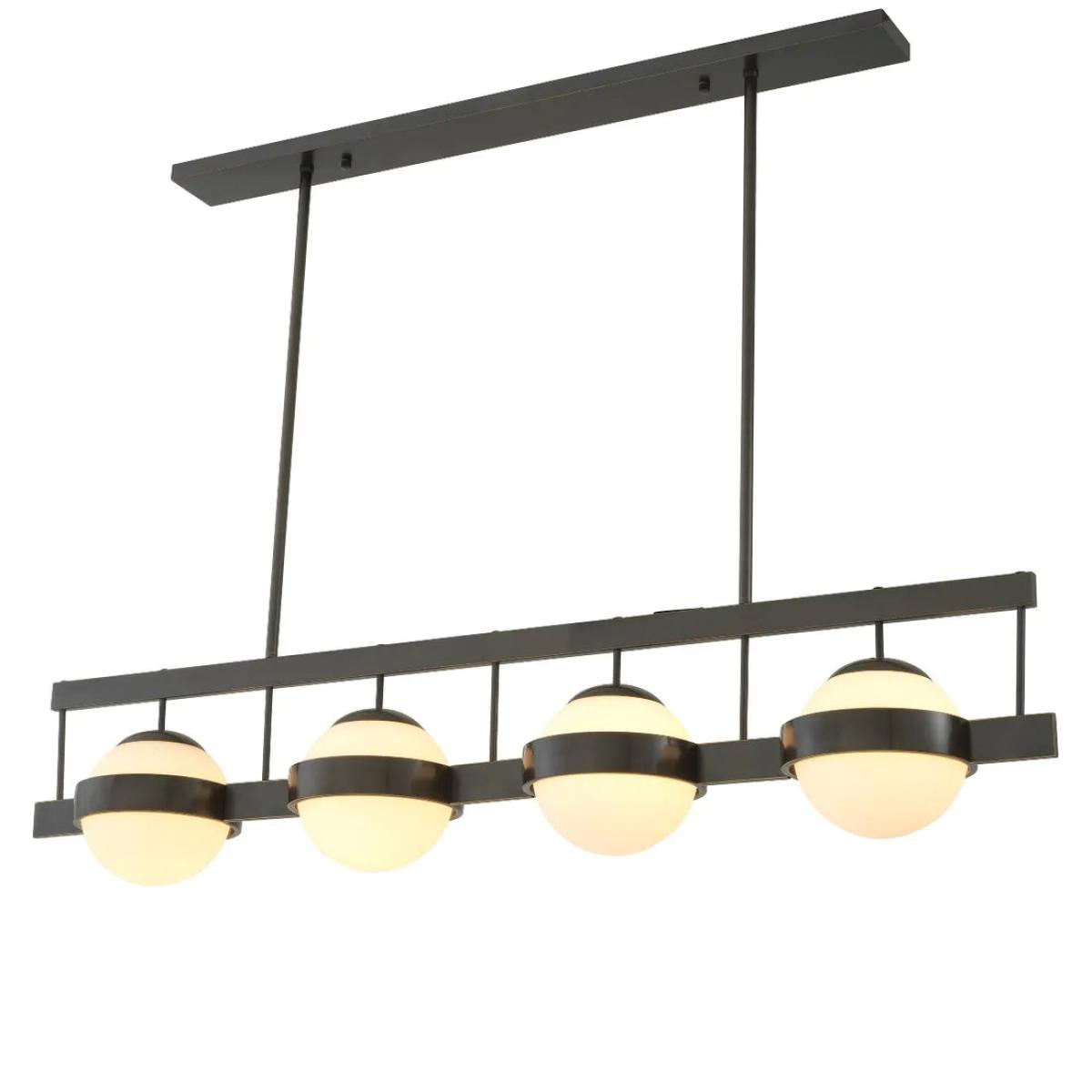 Eichholtz Biba Chandelier in Bronze Highlight Finish – image 3