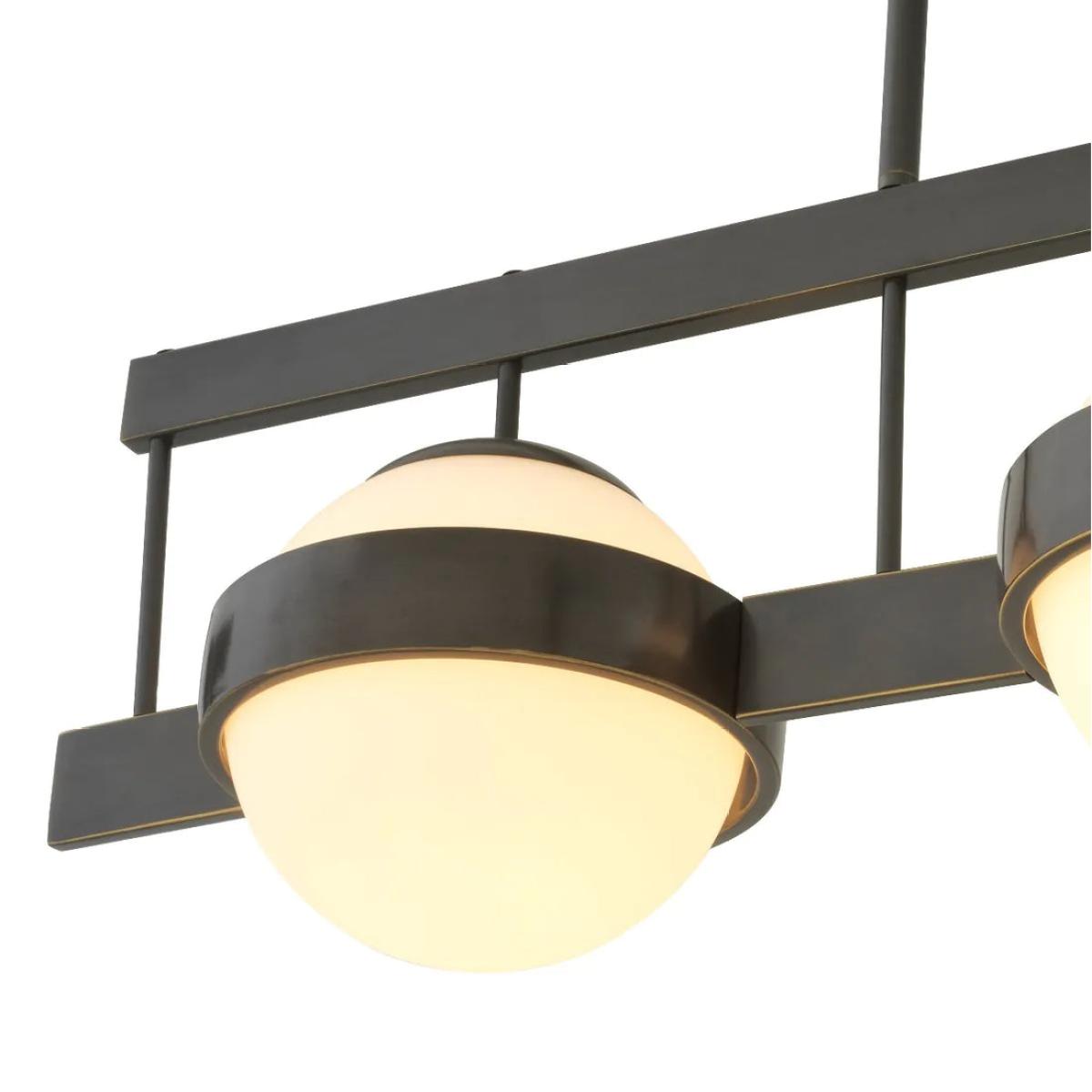 Eichholtz Biba Chandelier in Bronze Highlight Finish – image 4