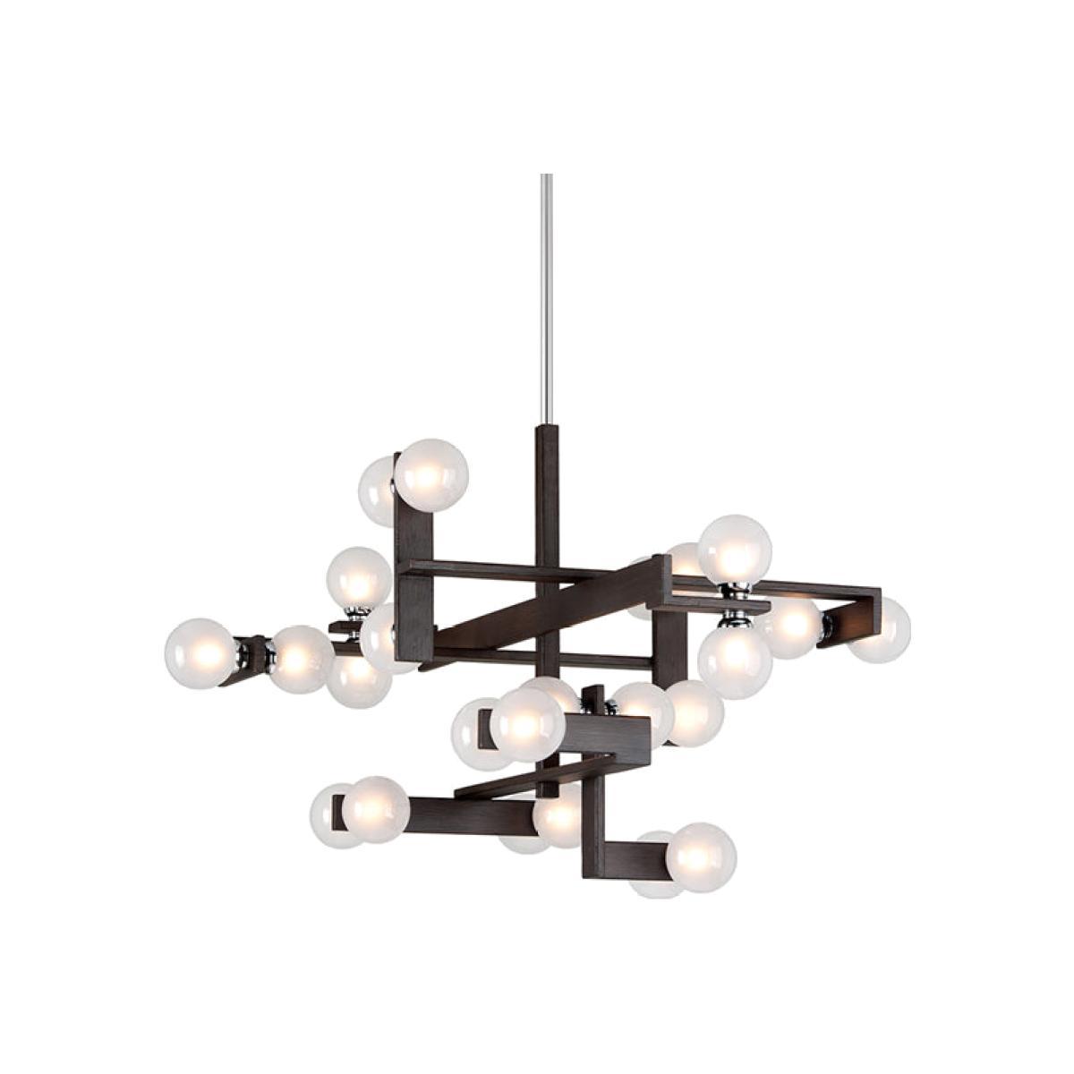 Hudson Valley Lighting Network Hand-Worked Iron 24lt Pendant