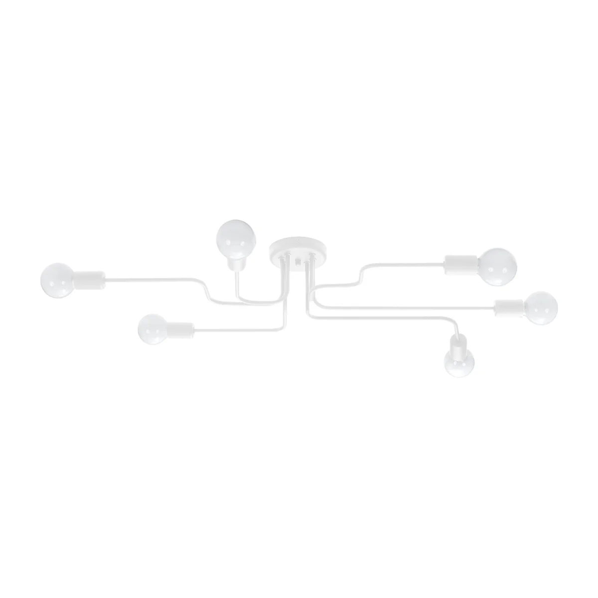 Chandelier VECTOR 6 white - white – image 1