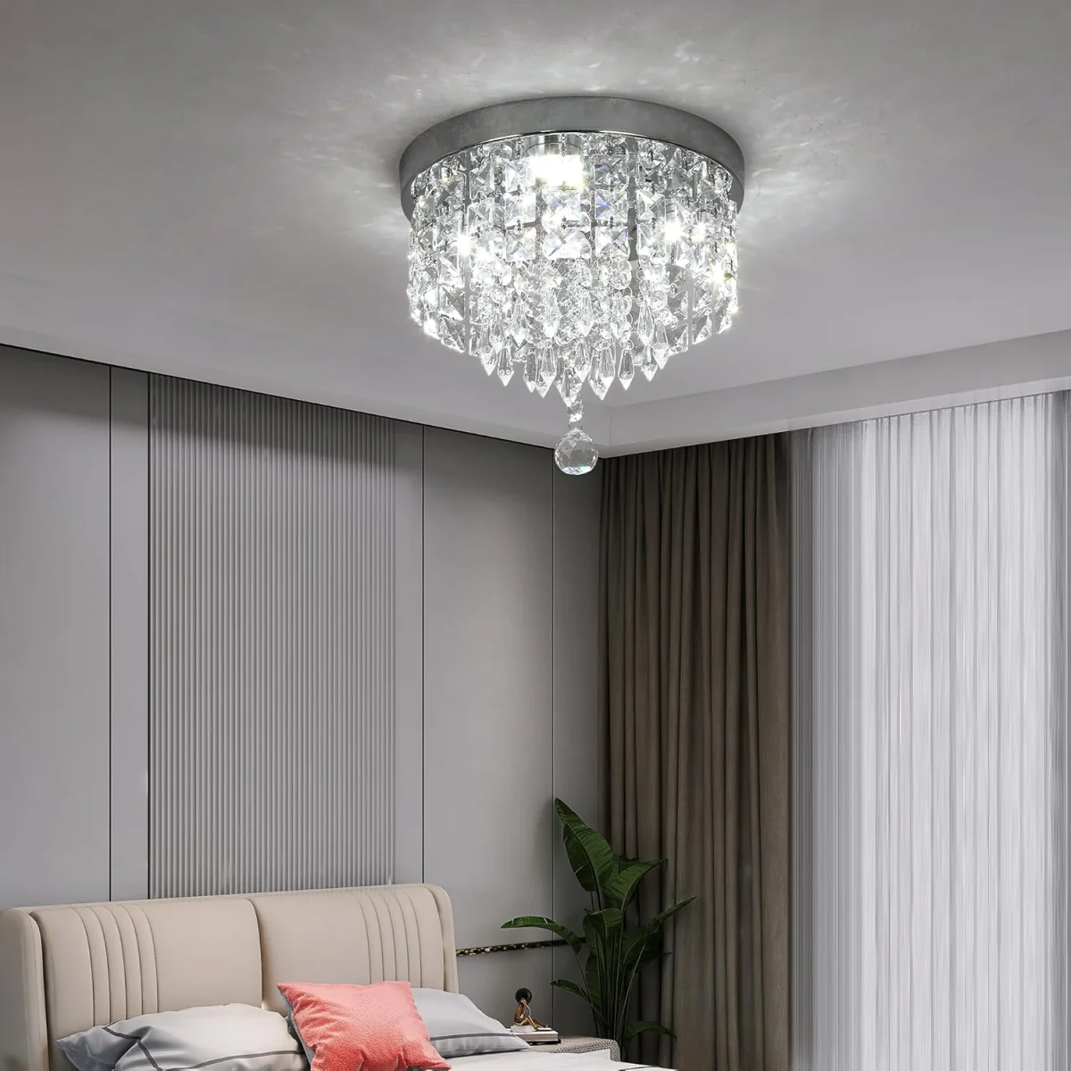 Chandelier Crystal Silver - Silver – image 3