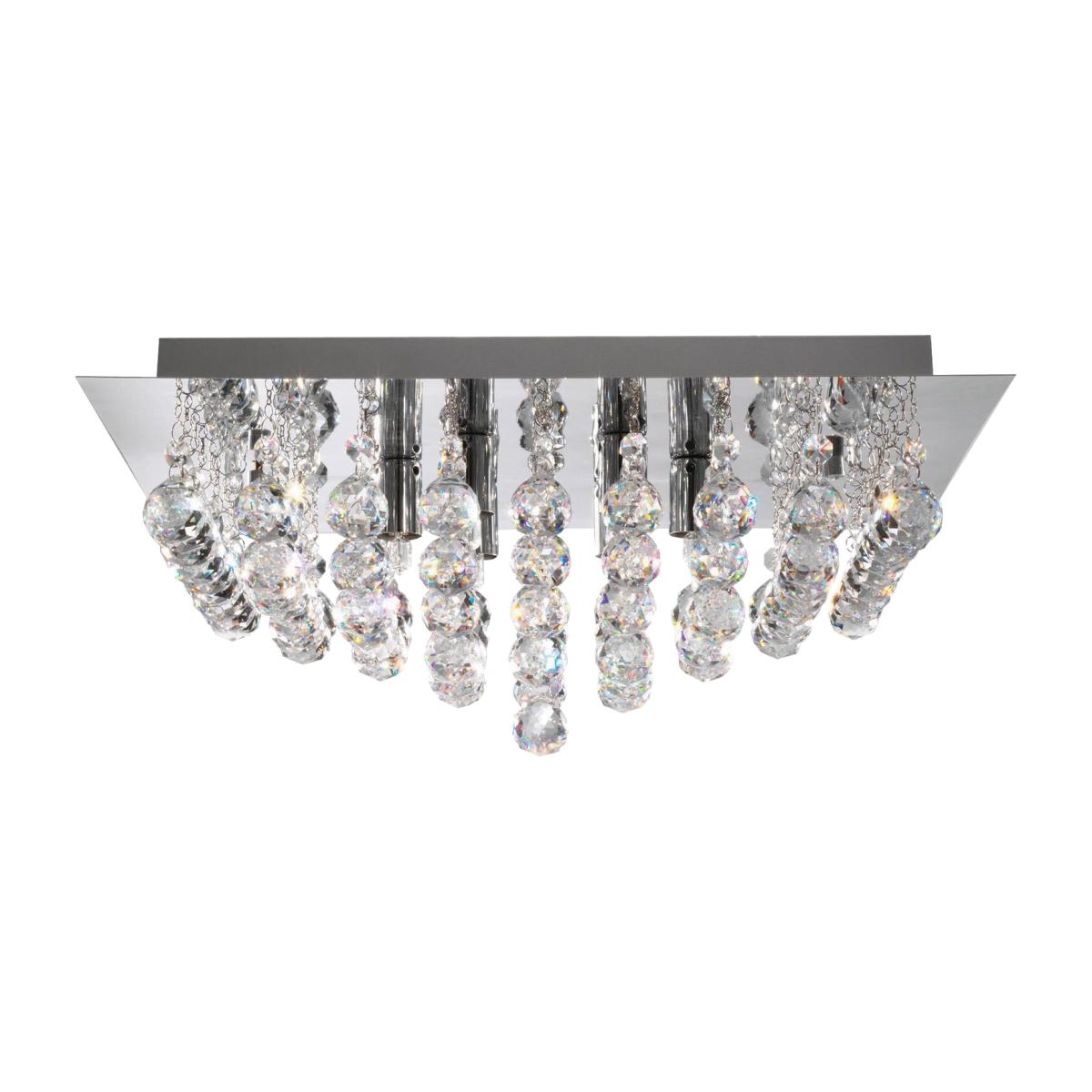Sables Chrome 8Lt Flush - Silver – image 1
