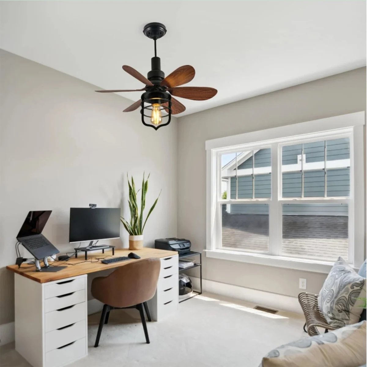 Ceiling Fan Black - Black – image 3